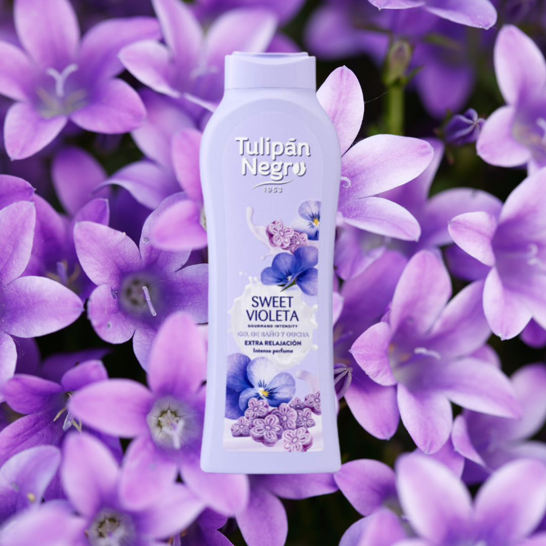 Tulipán Negro Sweet Violet Body Wash - 650ML