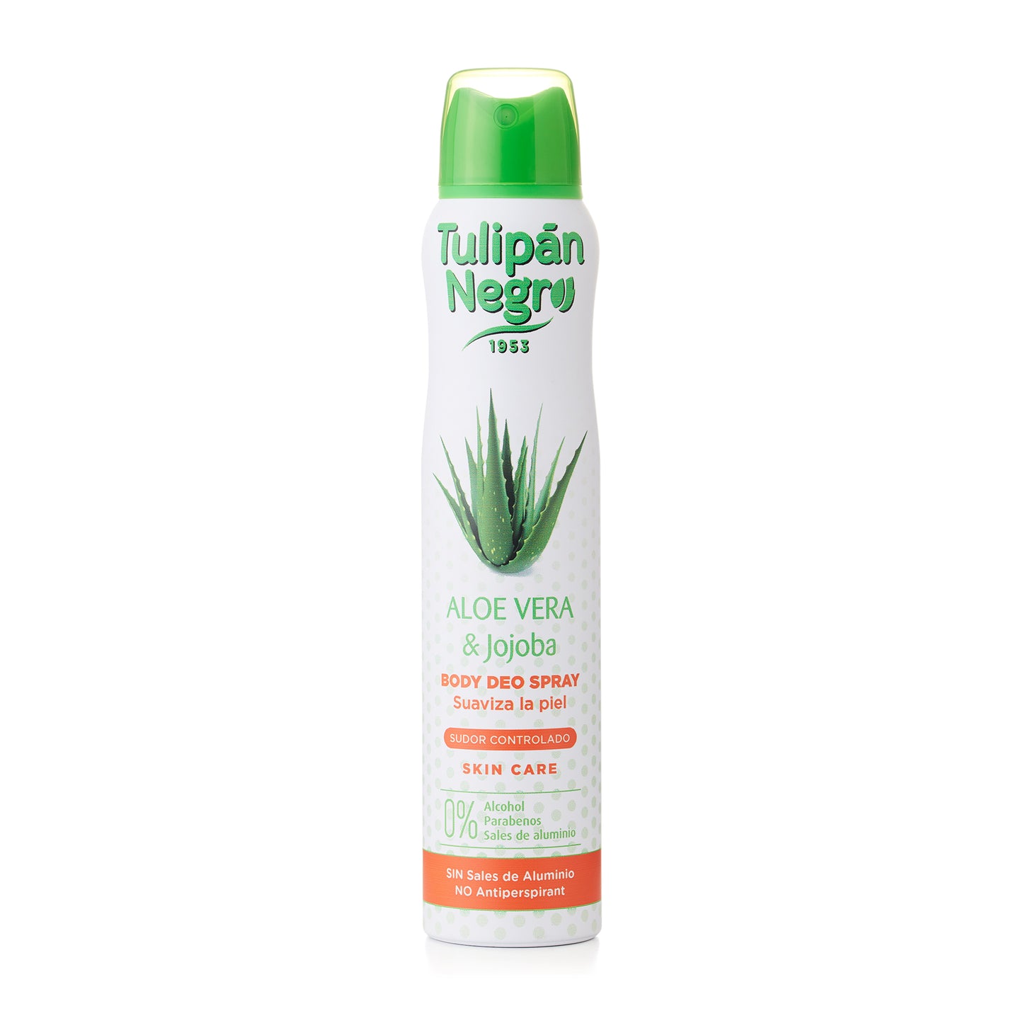 Tulipan Negro Deodorant Spray Aloe Vera and Jojoba 200 ml