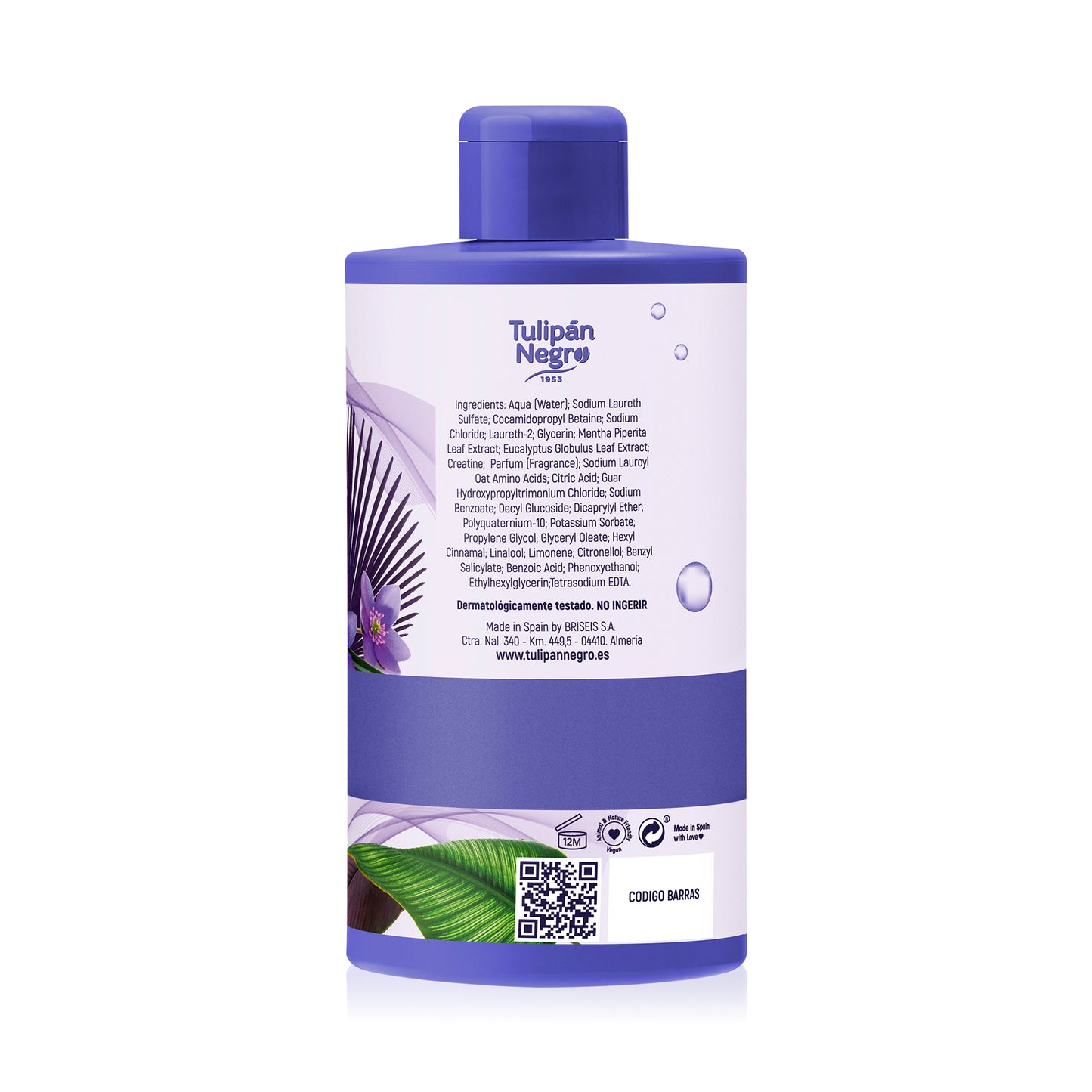 Tulipan Negro Shampoo Purifying - 400ml