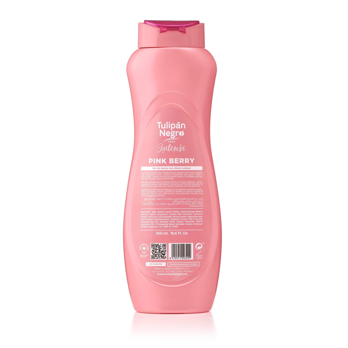 Tulipan Negro Intense Pink Berry Shower Gel 550ml