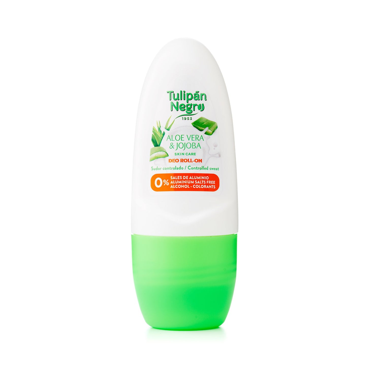 Tulipan Negro Deodorant Roll on Aloe Vera and Jojoba 50 ml