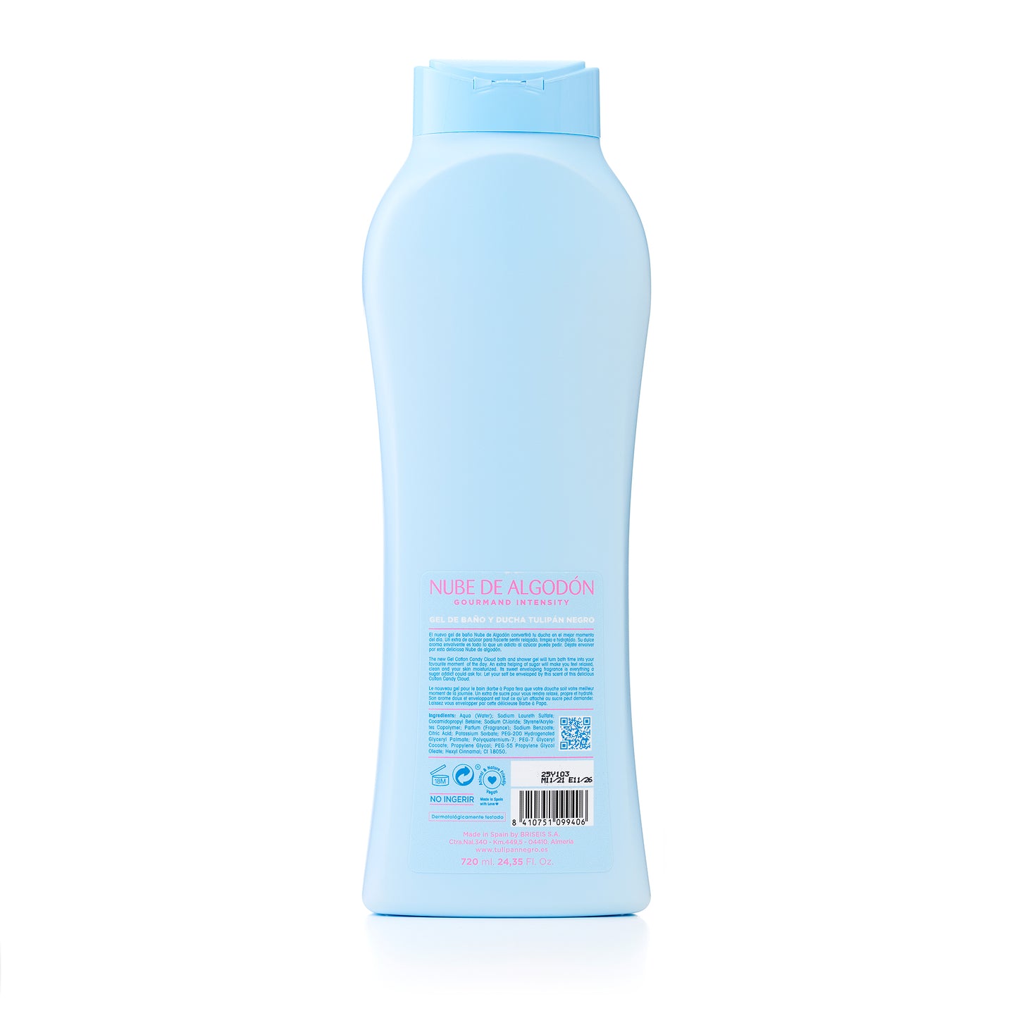 Tulipán Negro Cotton Cloud Body Wash - 650ML