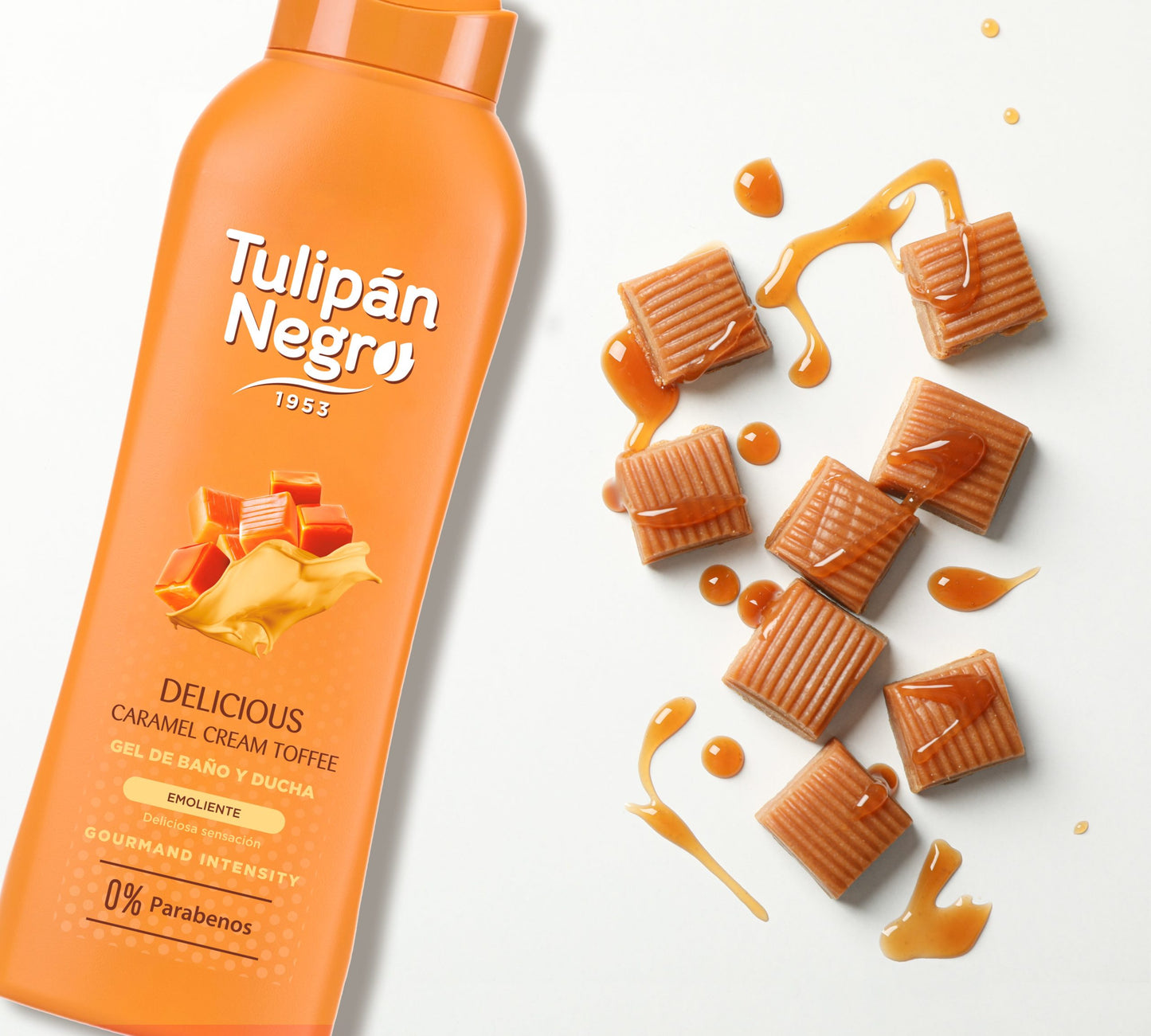 Tulipán Negro Caramel & Toffee Body Wash - 650ML